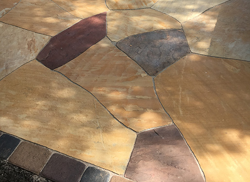 flagstone pathway